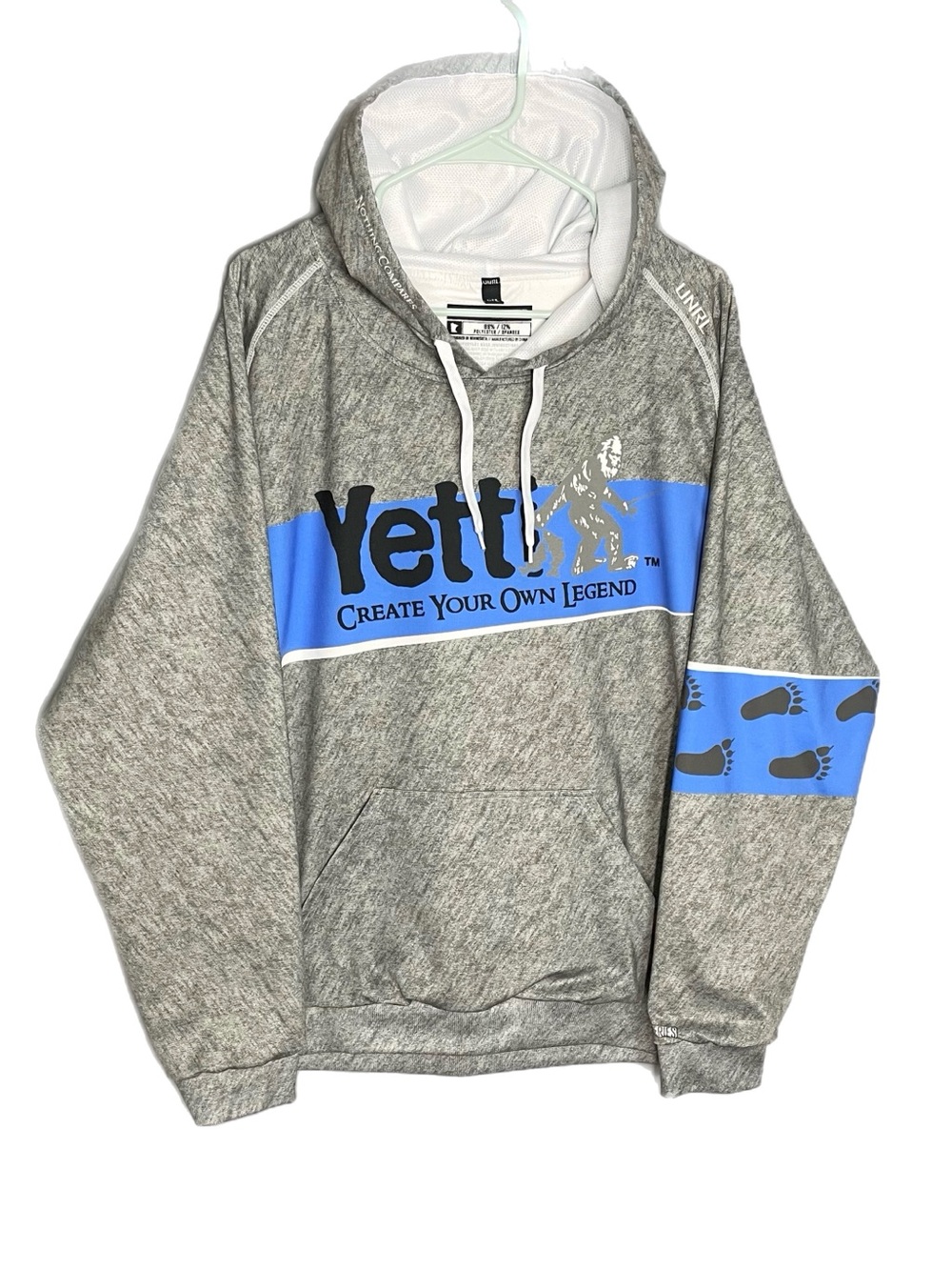 UNRL Silk Series Heavy Hoodie Sweatshirt Ice Fishing Men’s Size XL